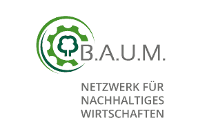 Logo B.A.U.M. Netzwerk für nachhaltiges Wirtschaften