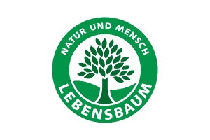 Logo Lebensbaum - Natur und Mensch. grüner Baum