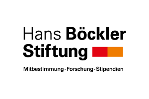 Logo Hans Böckler STiftung - Mitbestimmung, Forschung, Stipendien